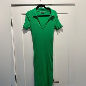 Midi Green Zara Dress